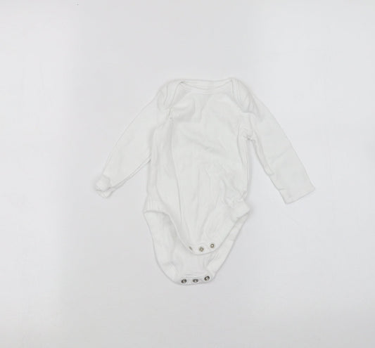 George Baby White   Babygrow One-Piece Size 3-6 Months