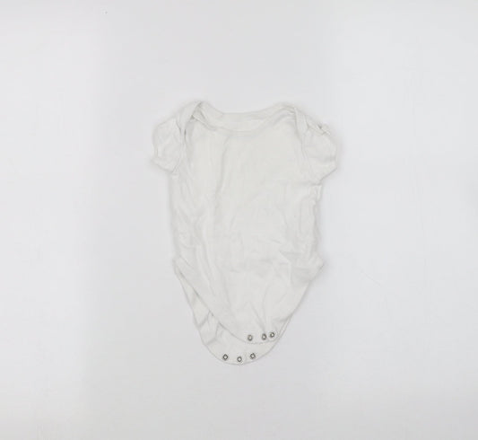 George Baby White   Babygrow One-Piece Size 3-6 Months