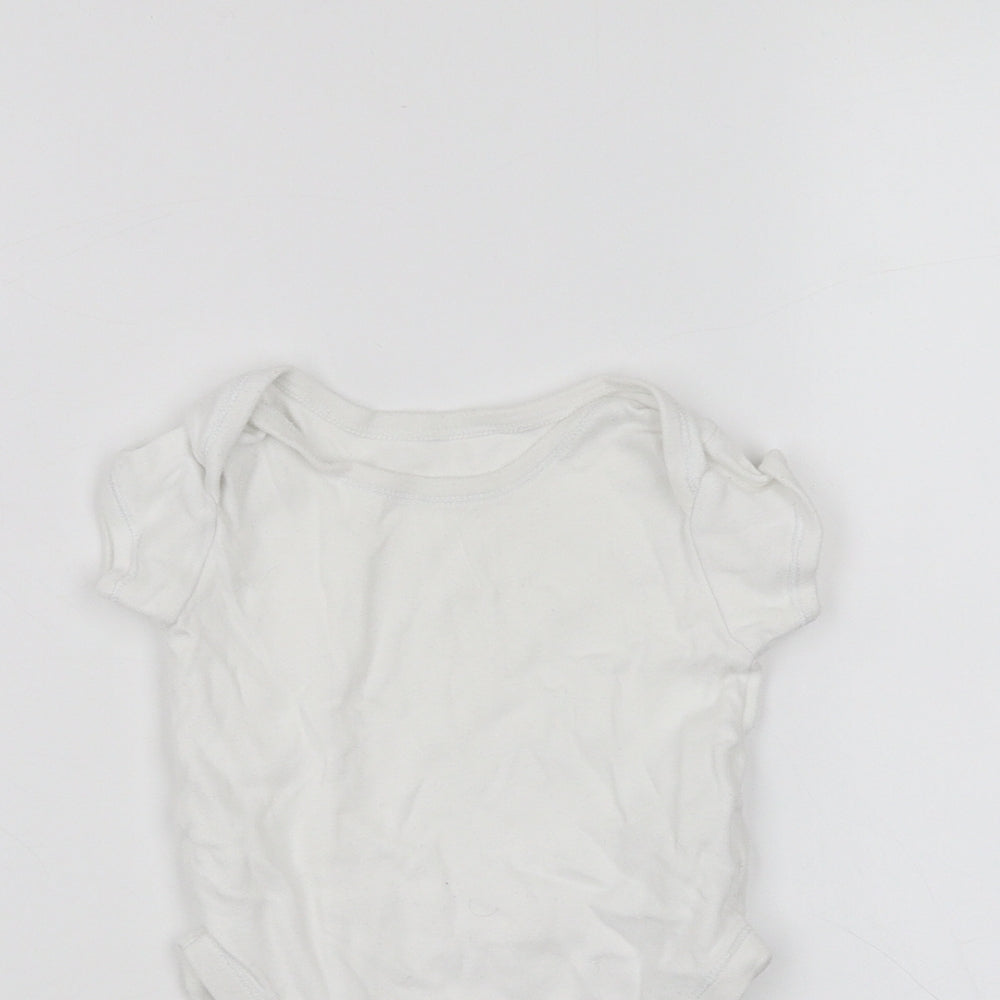 George Baby White   Babygrow One-Piece Size 3-6 Months