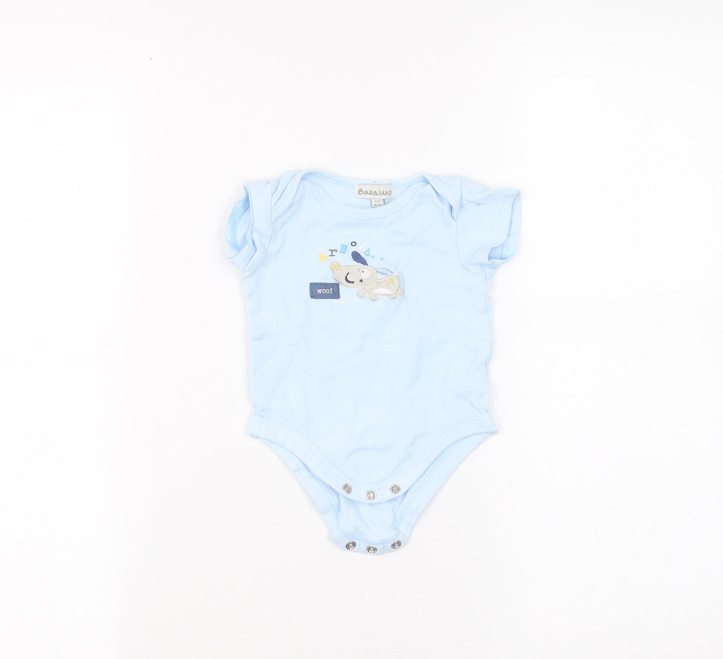 Babaluno Baby Blue   Babygrow One-Piece Size 3-6 Months