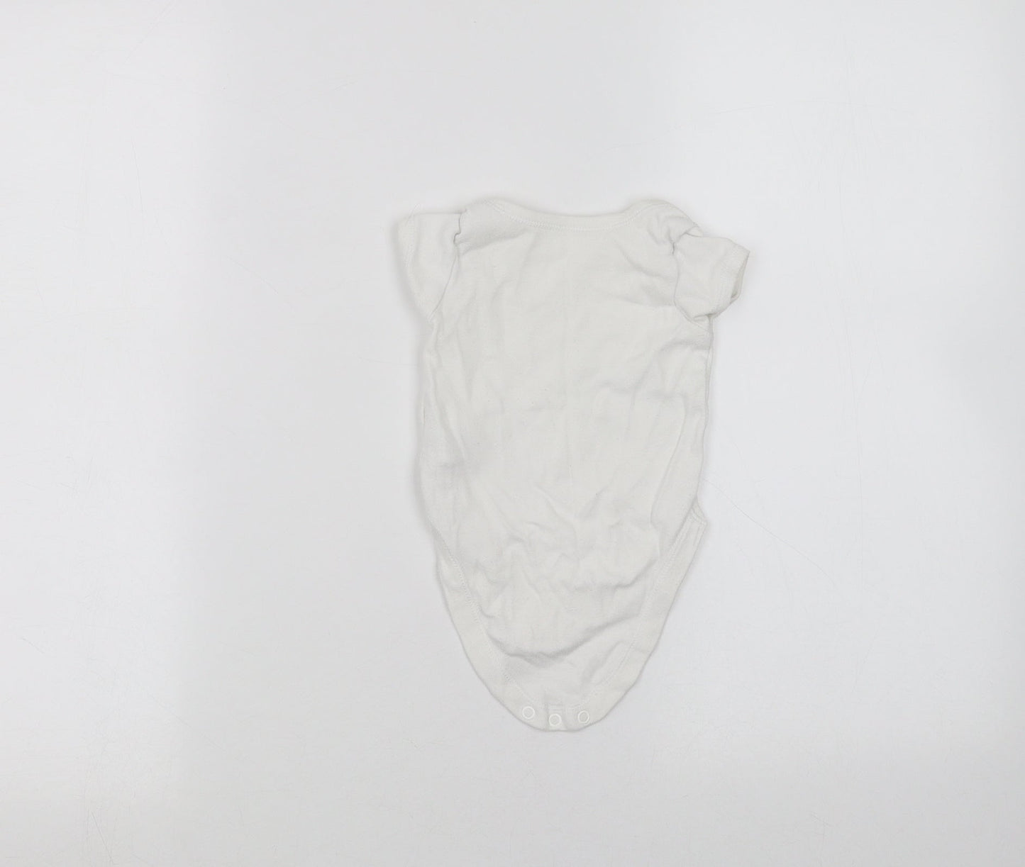 George Baby White   Babygrow One-Piece Size 3-6 Months