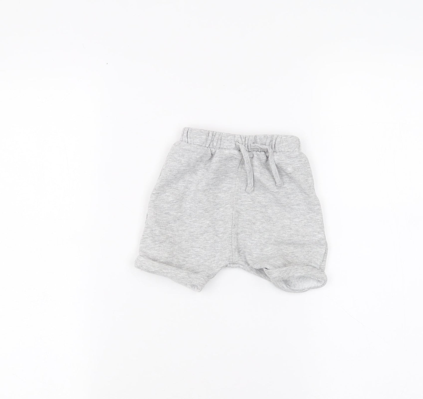 Matalan Baby Grey   Cropped Trousers Size 6-9 Months
