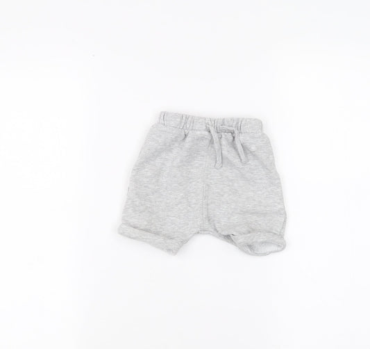 Matalan Baby Grey   Cropped Trousers Size 6-9 Months