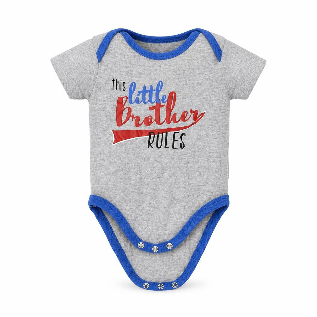 Pep&Co Baby Grey   Babygrow One-Piece Size 3-6 Months