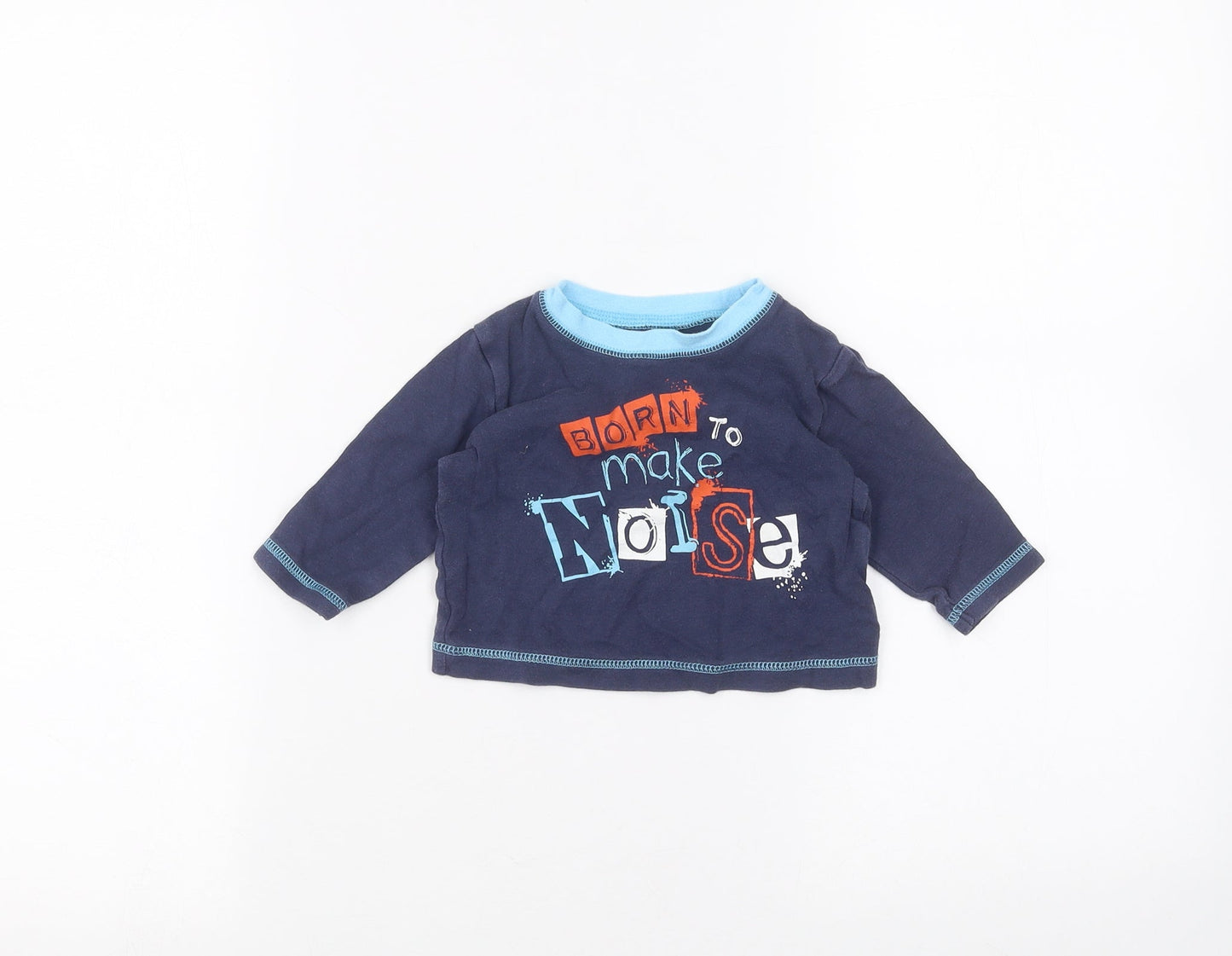George Baby Blue   Basic T-Shirt Size 3-6 Months