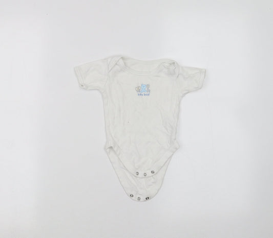 Mothercare Baby White   Babygrow One-Piece Size 3-6 Months
