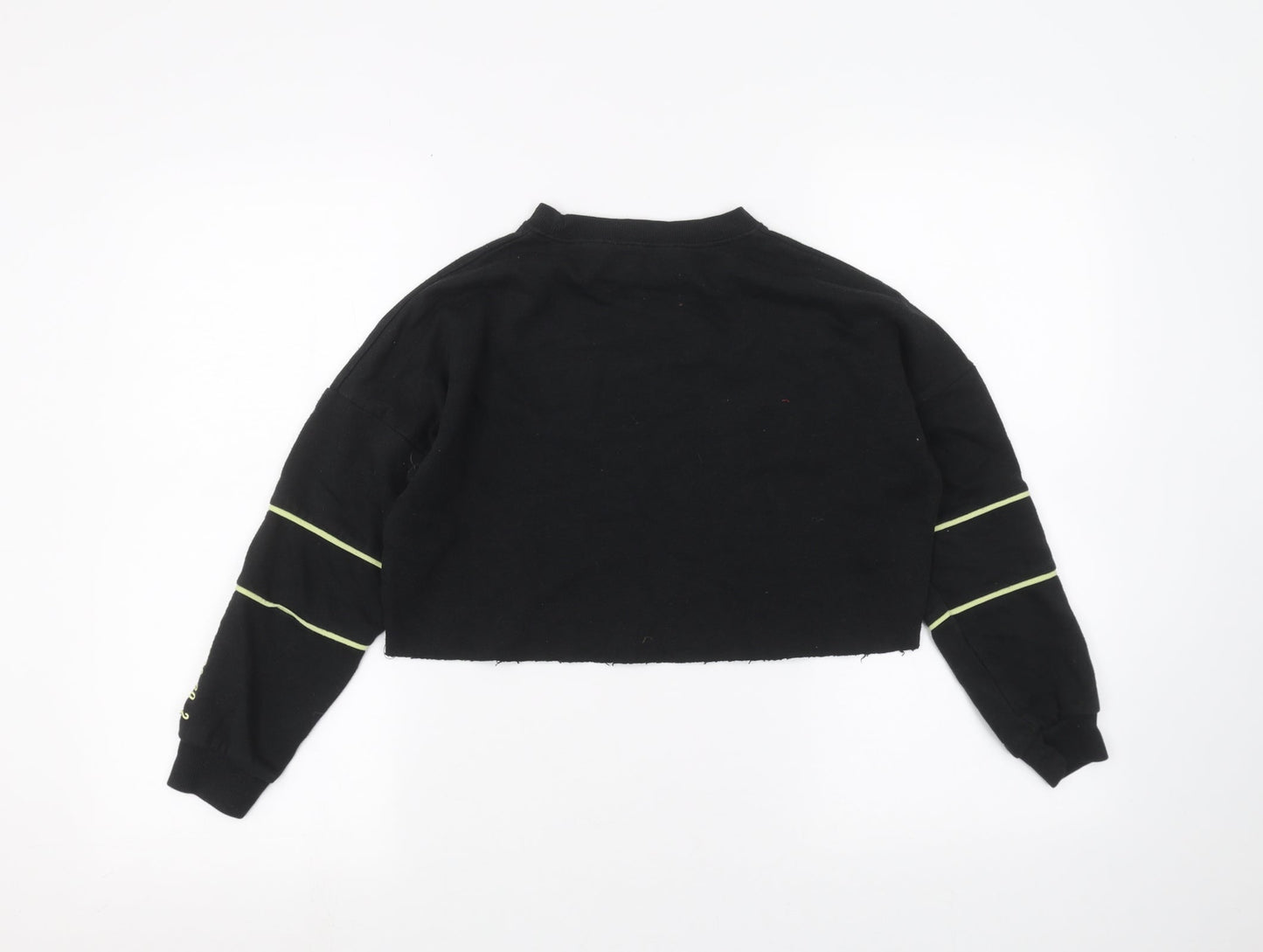 New Look Girls Black   Pullover Jumper Size 9 Years  - cropped