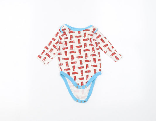 Mini Club Baby White   Babygrow One-Piece Size 3-6 Months