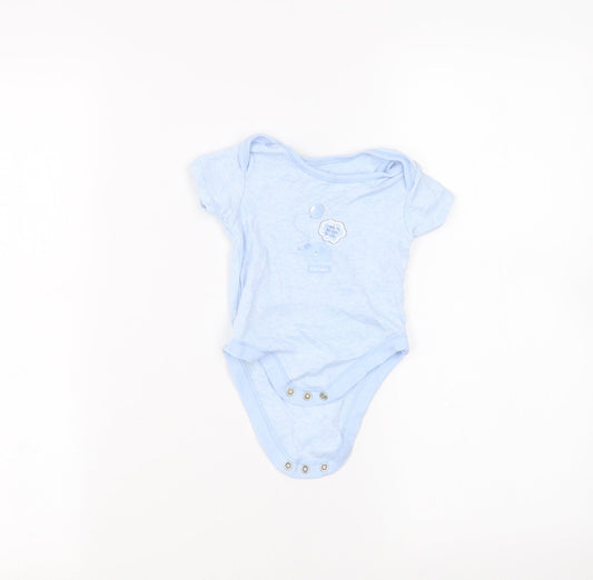 George Baby Blue   Babygrow One-Piece Size 3-6 Months