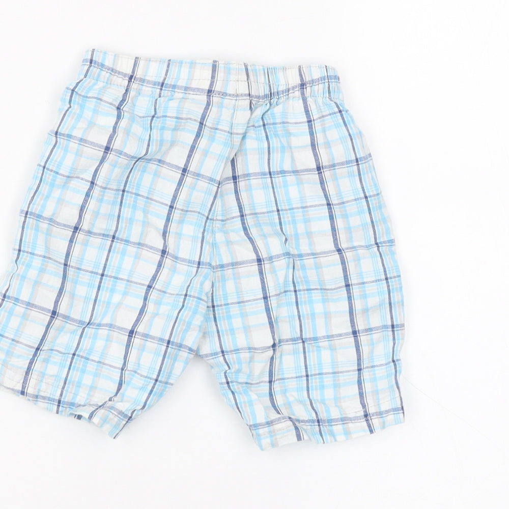 Preworn Baby White   Cropped Trousers Size 6-9 Months