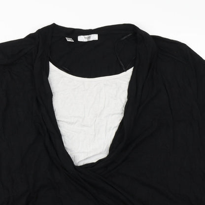 Preloved bpc Womens Black   Basic T-Shirt Size 3XL - Detail