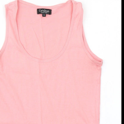 Cerulean Womens Pink   Basic Tank Size 10