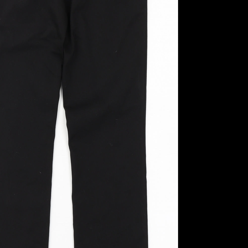 Papaya Womens Black   Dress Pants Trousers Size 10 L27 in