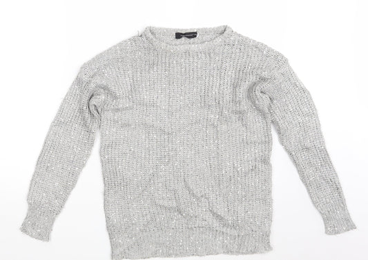 Atmosphere Womens Grey   Pullover Jumper Size 8
