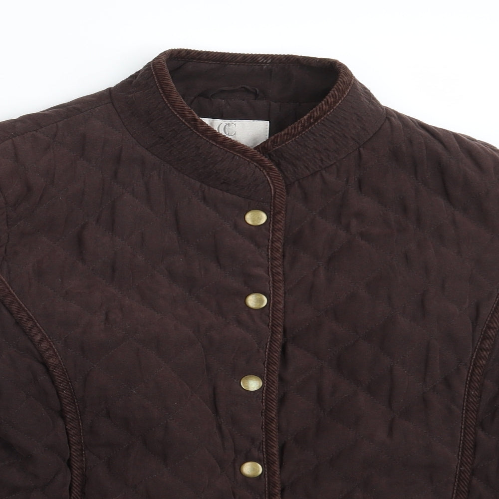 CC Womens Brown   Puffer Jacket Jacket One Size