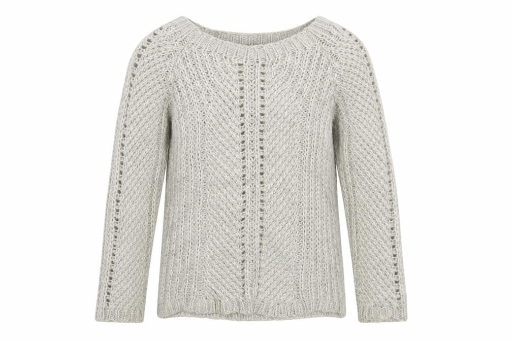 John Lewis Girls Grey   Pullover Jumper Size 10 Years