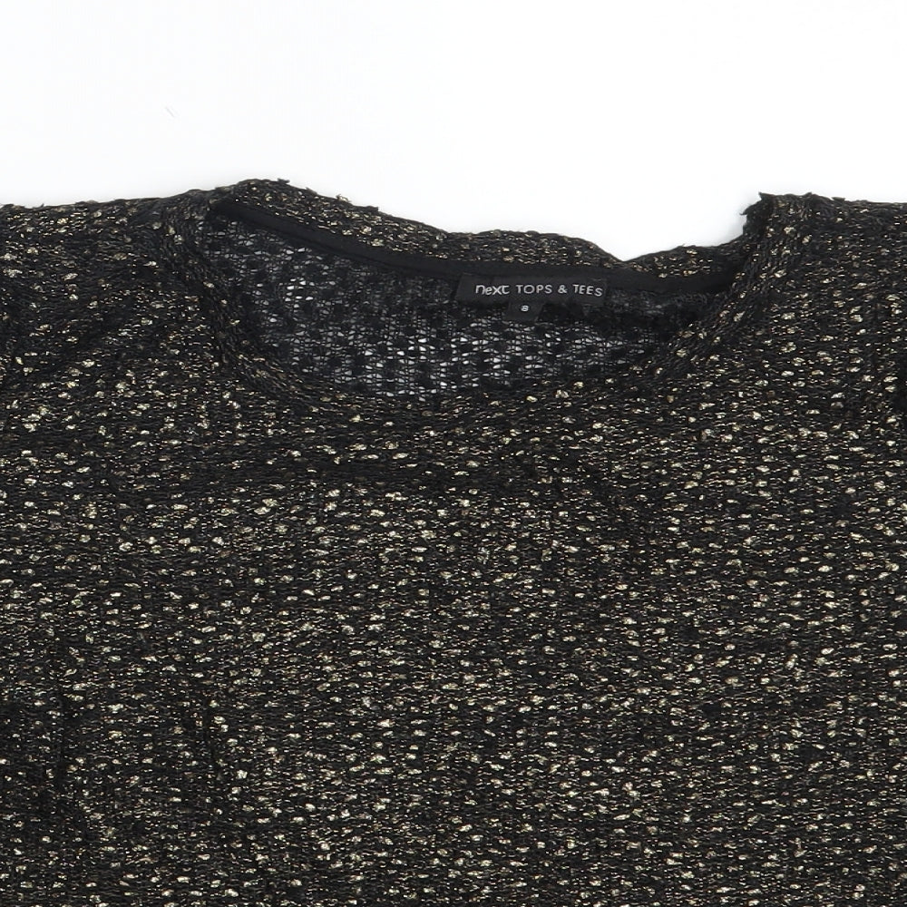 NEXT Womens Gold   Basic T-Shirt Size 8