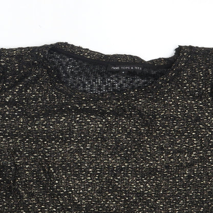 Next Womens Gold   Basic T-Shirt Size 8