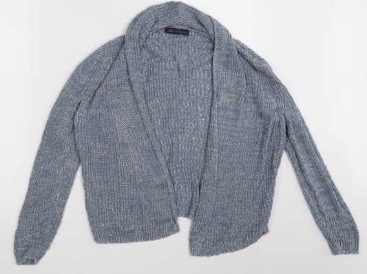 M&S Womens Blue   Wrap Jumper One Size