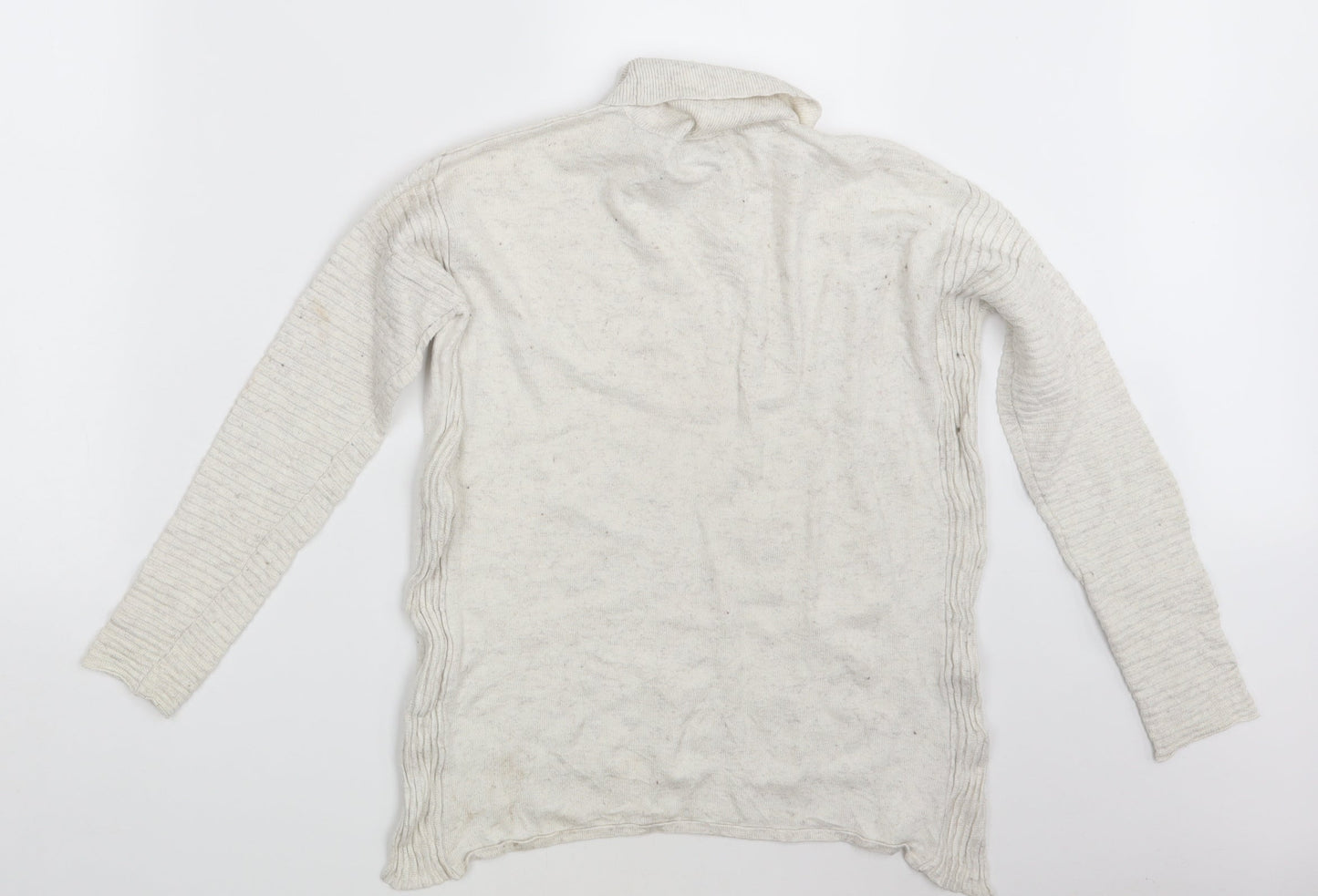 Primark Womens White   Pullover Jumper Size 6