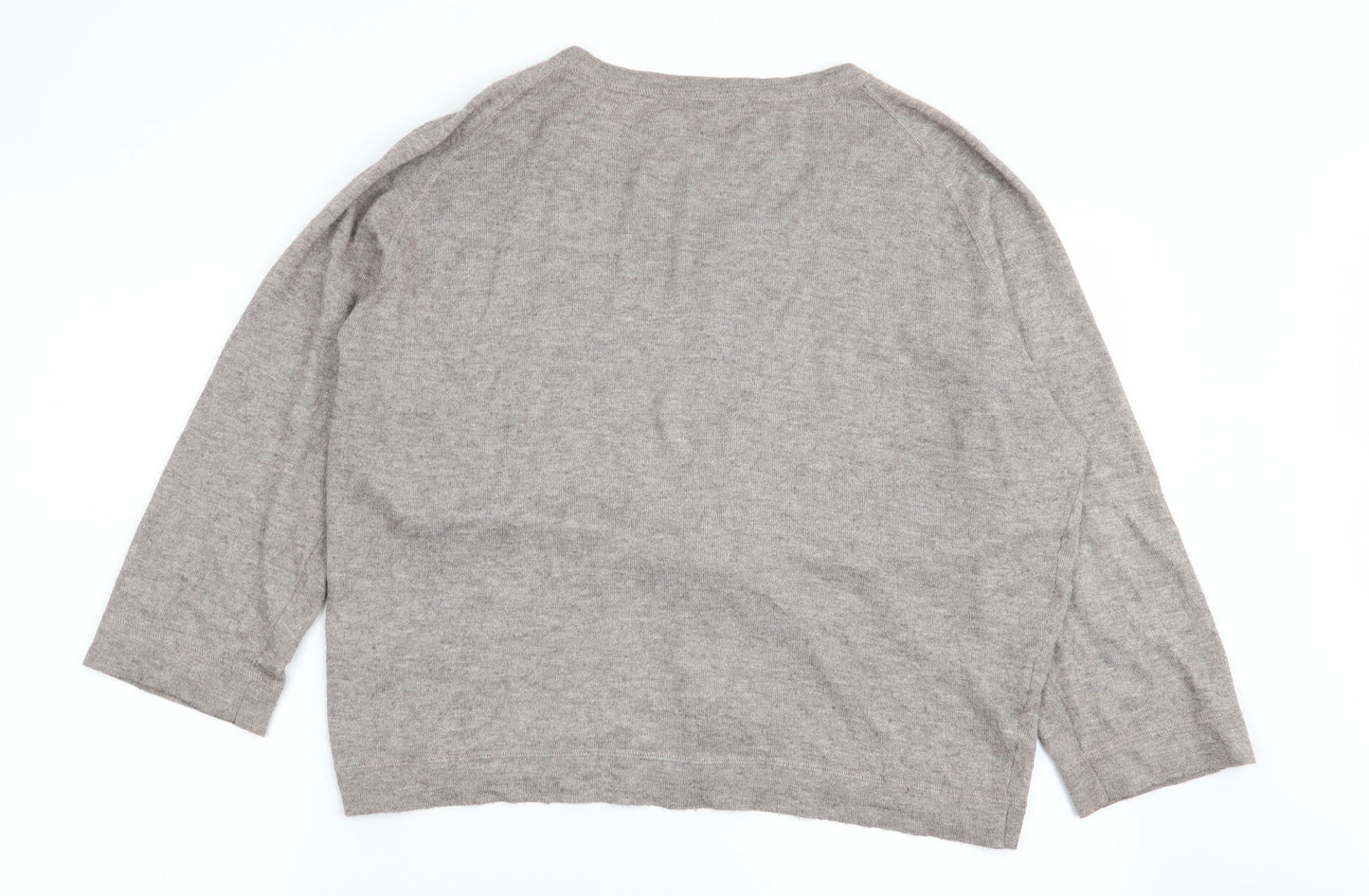 New Scotland Womens Beige   Cardigan Jumper Size S