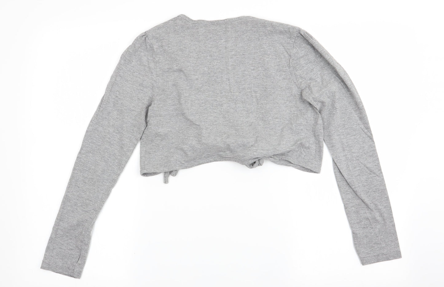 south  Womens Grey   Wrap T-Shirt Size 12