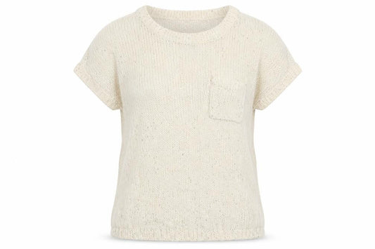 knitwear  Womens White   Basic T-Shirt Size M