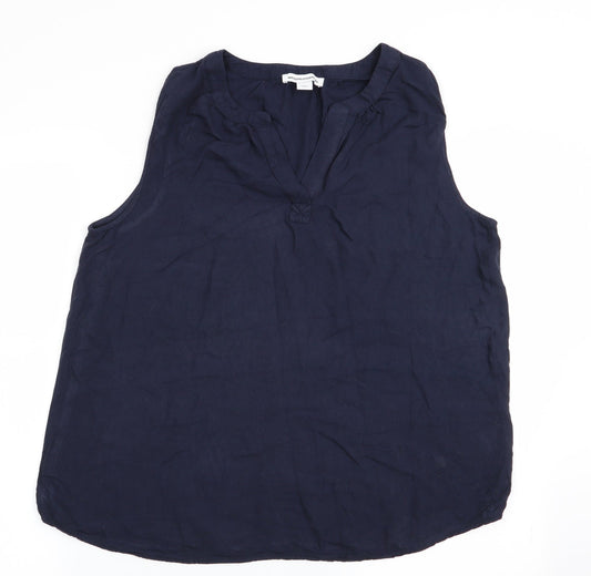 Amazon Essentials Womens Blue   Basic Blouse Size L