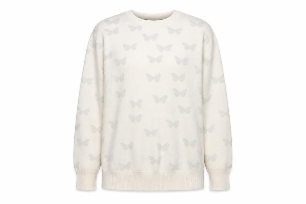 Asda George Womens White   Pullover Jumper Size 12
