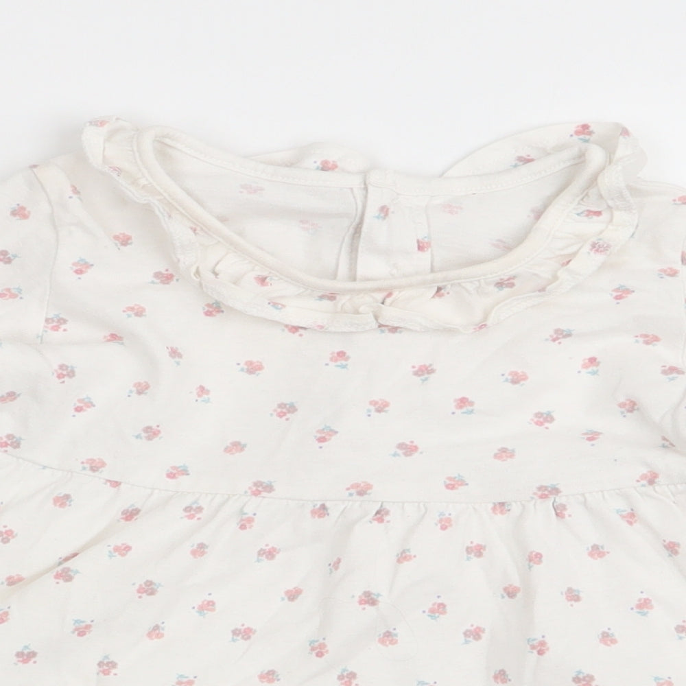 Matalan Girls Multicoloured Floral  Fit & Flare  Size 6-9 Months