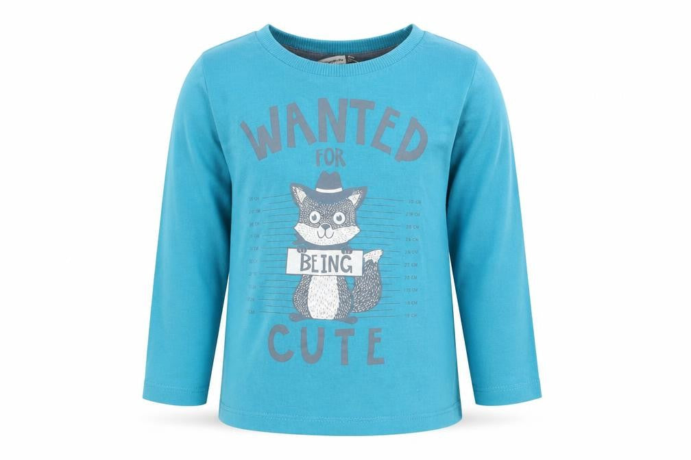pep and co Boys Blue   Basic T-Shirt Size 12-18 Months