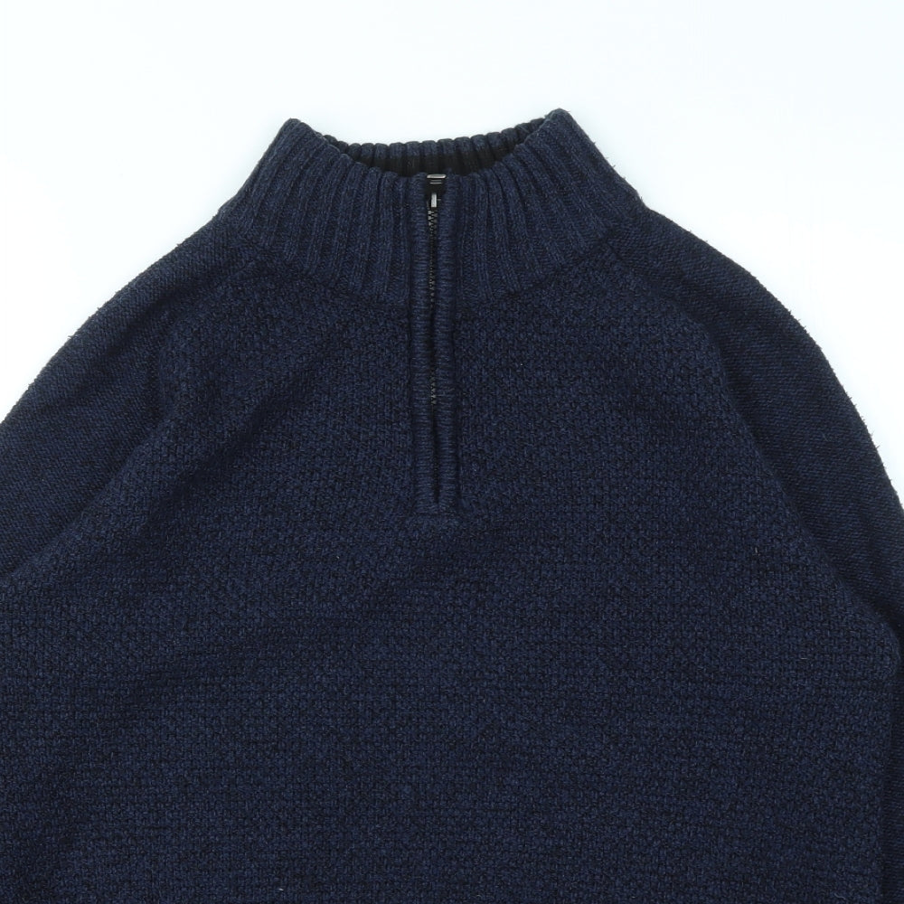 Burton menswear Mens Blue   Pullover Sweatshirt Size M