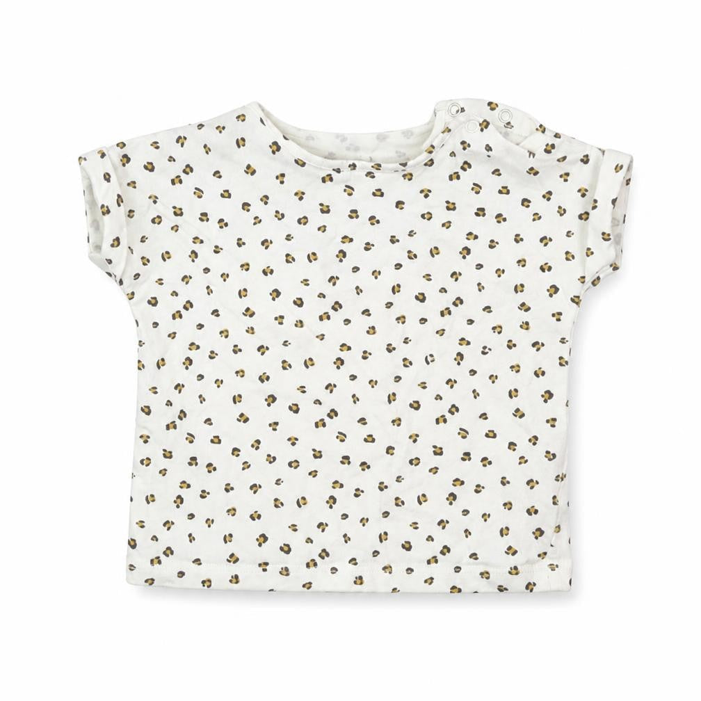 NEXT Girls Multicoloured Animal Print  Basic T-Shirt Size 3-6 Months