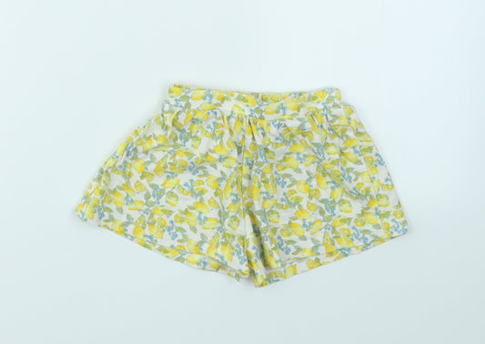 NEXT Girls Multicoloured Geometric  Capri Trousers Size 9-12 Months