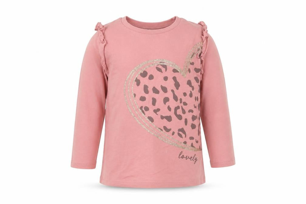 Angel Girls Pink   Basic T-Shirt Size 12-18 Months