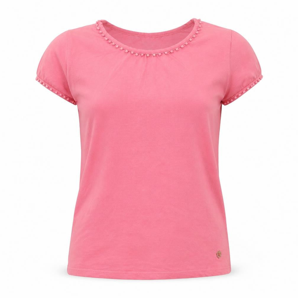 Hatley Womens Pink   Basic T-Shirt Size XS