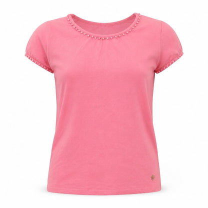 Hatley Womens Pink   Basic T-Shirt Size XS