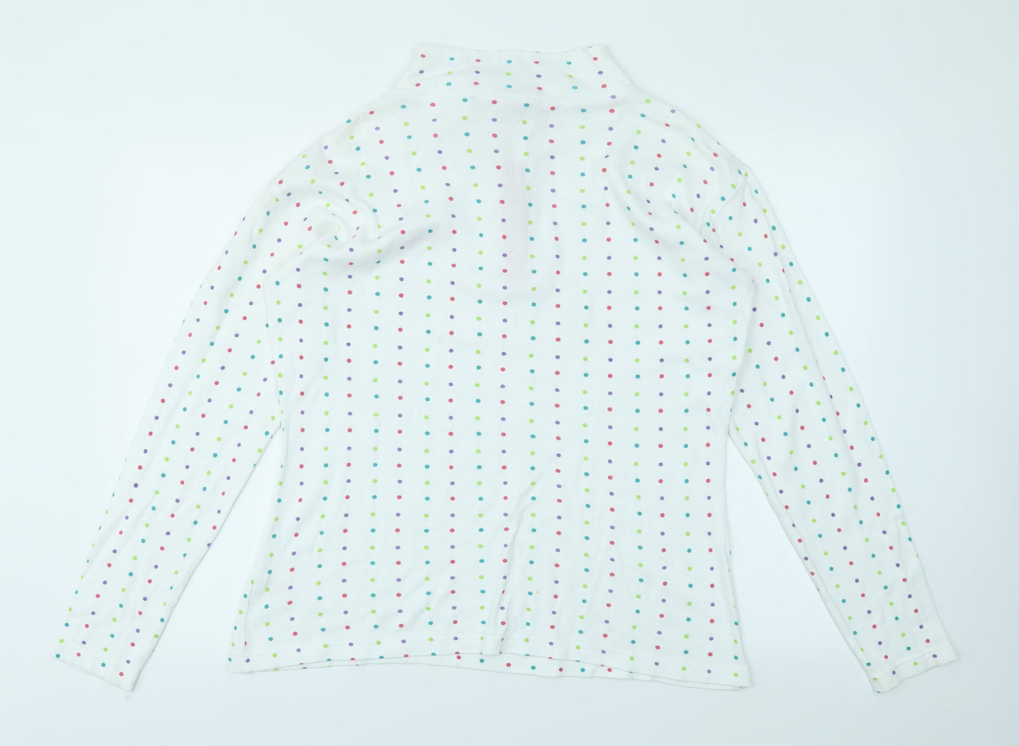 Tresspass Womens Multicoloured Polka Dot  Pullover Jumper Size 2XL