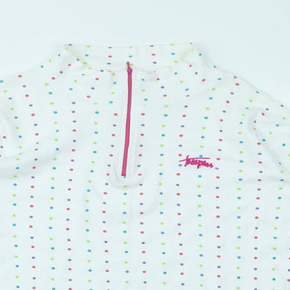 Preloved Tresspass Womens Multicoloured Polka Dot  Pullover Jumper Size 2XL - Detail