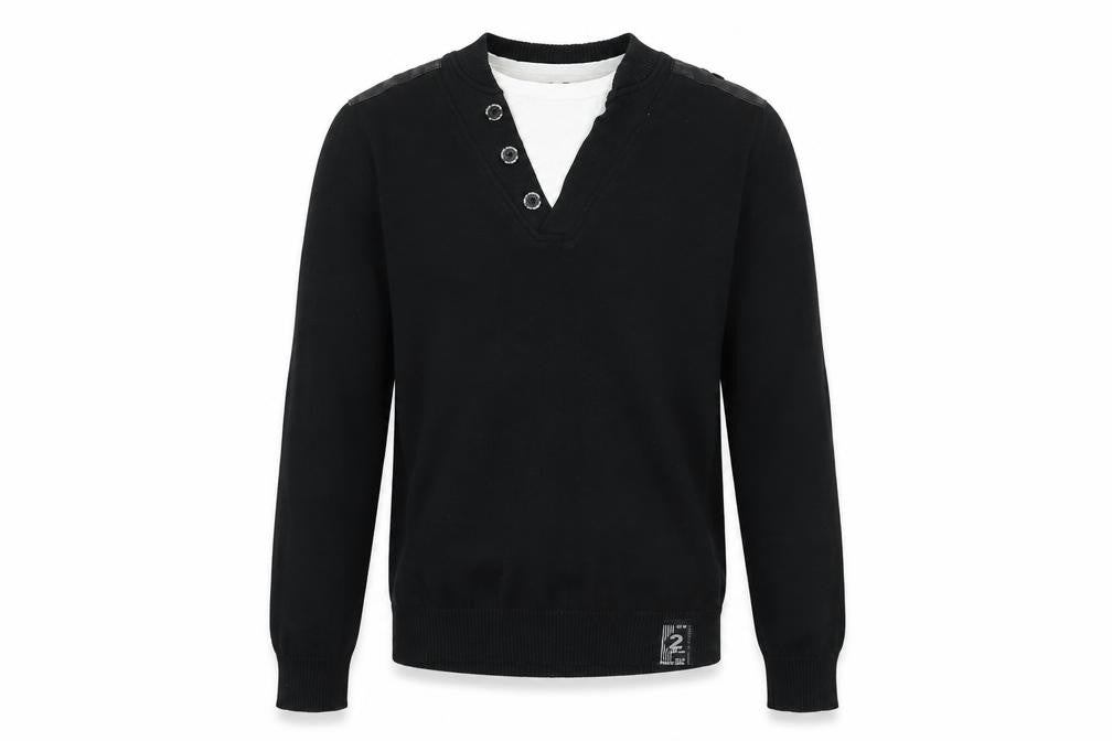 UrbanSpirit Mens Black   Pullover Sweatshirt Size S