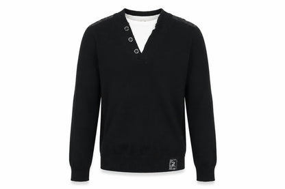 UrbanSpirit Mens Black   Pullover Sweatshirt Size S