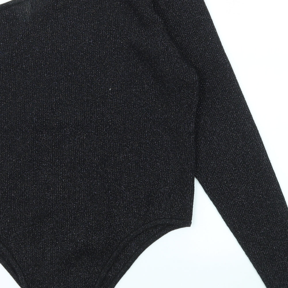 Primark Womens Black   Bodysuit One-Piece Size XS