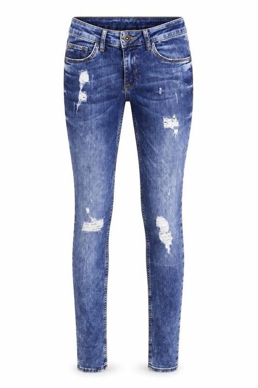H&M Womens Blue  Denim Skinny Jeans Size 26 in L32 in