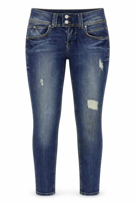 FOR EVERYDAY Womens Blue  Denim Skinny Jeans Size 27 in L27 in
