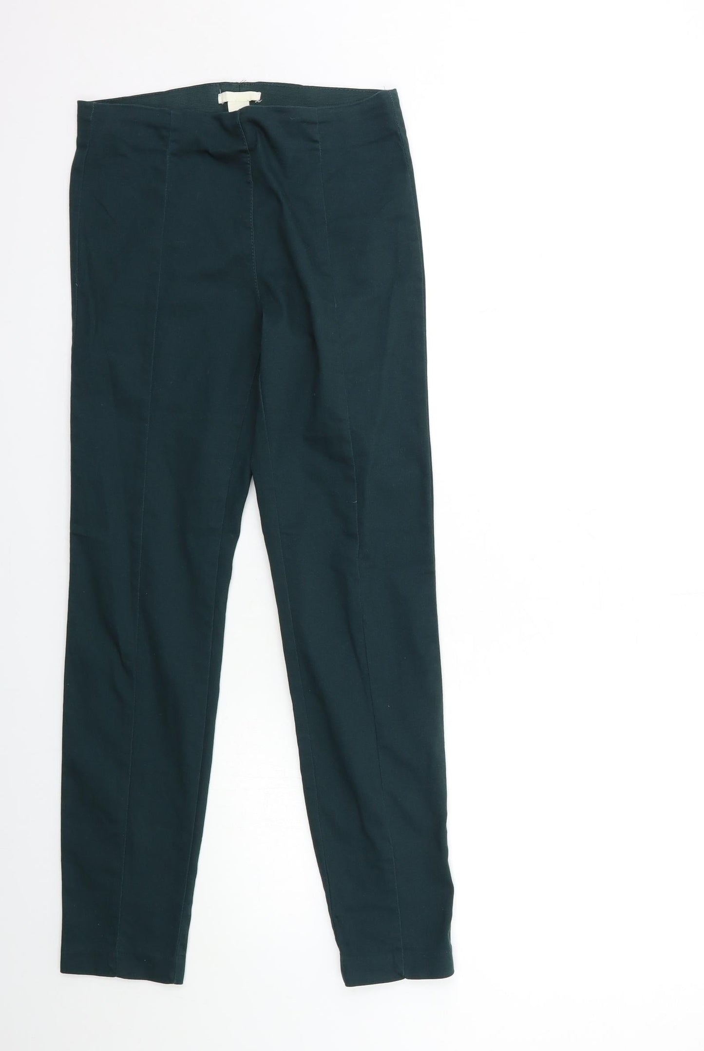 H&M Womens Green   Skinny Jeans Size 10 L29 in