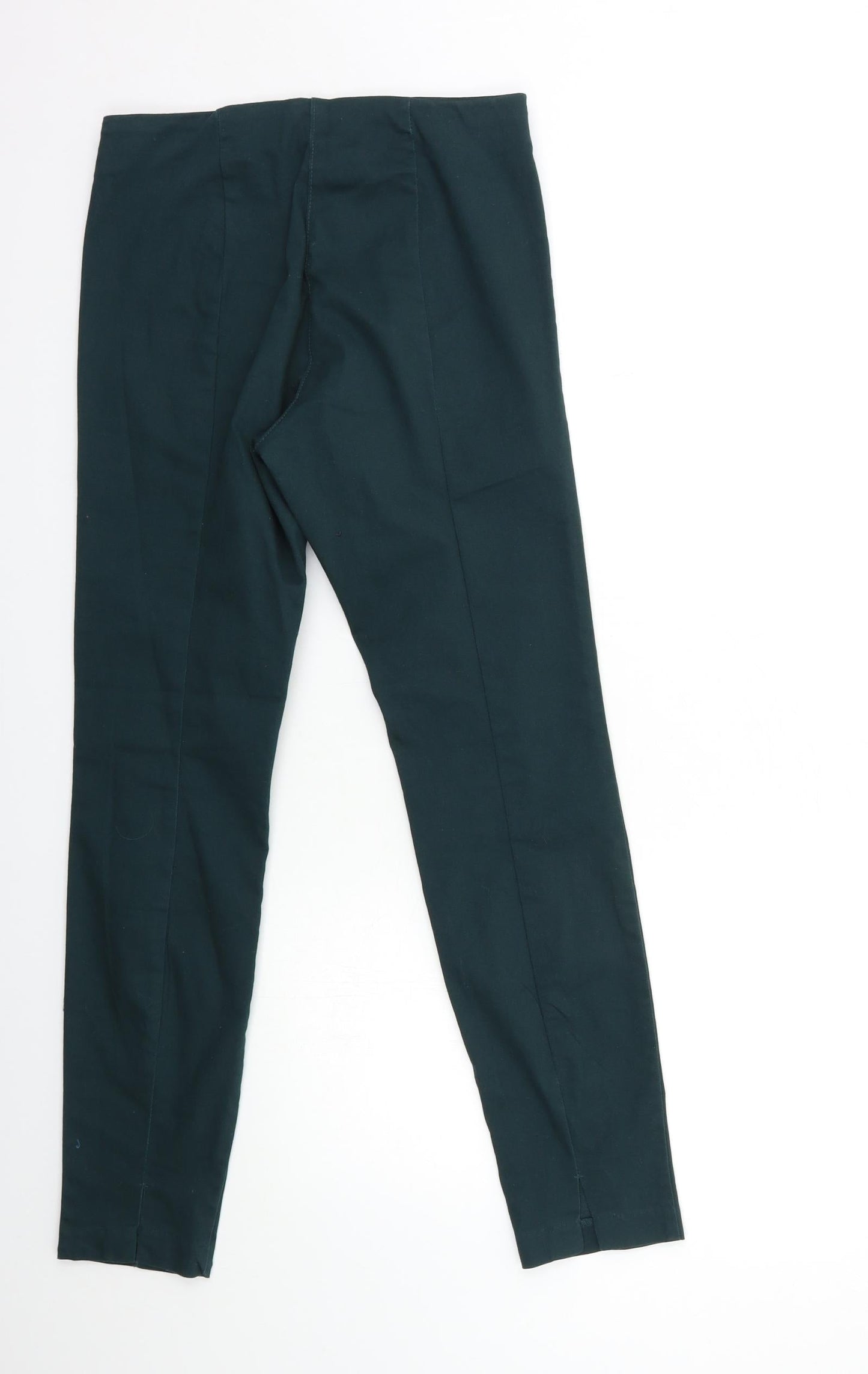 H&M Womens Green   Skinny Jeans Size 10 L29 in