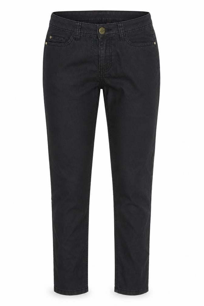 Preworn Womens Black  Denim Straight Jeans Size 30 in L30 in