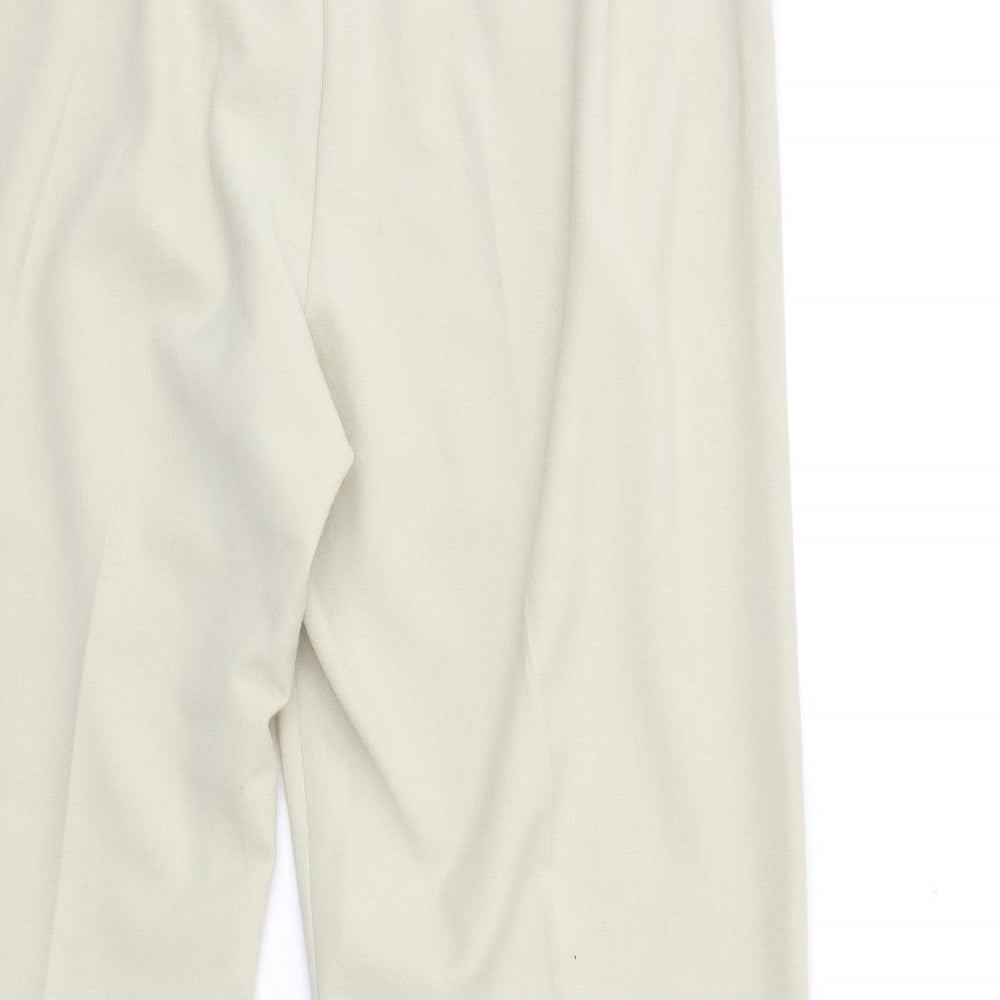 Preworn Womens Beige   Trousers  Size 34 in L31 in