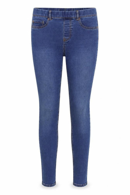 Preworn Womens Blue  Denim Jegging Jeans Size 26 in L28 in