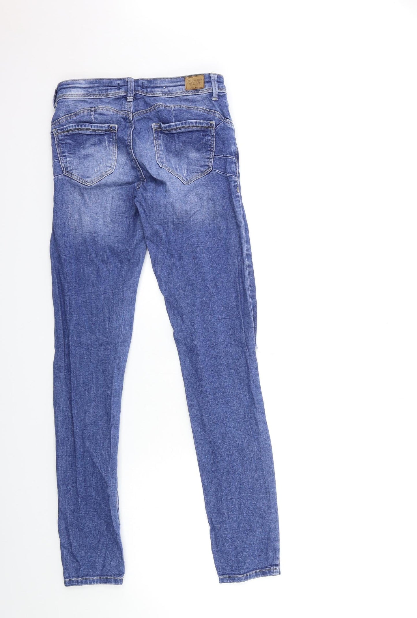 TALLY WEiJL Womens Blue  Denim Skinny Jeans Size 36 in L30 in